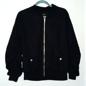 Black Bomber Jacket